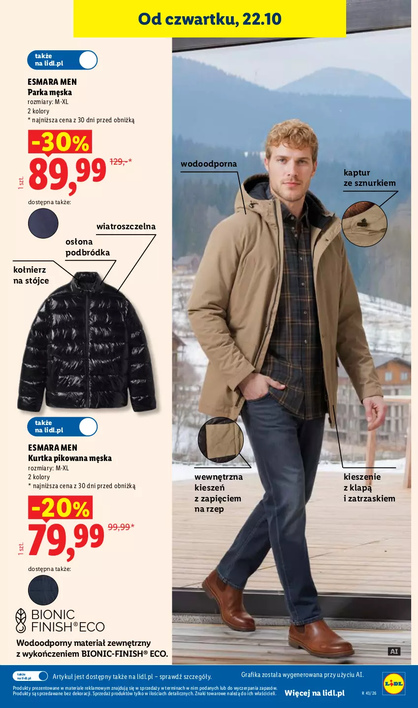 Gazetka promocyjna Lidl - Gazetka - ważna 22.10 do 24.10.2026 - strona 41 - produkty: Finish, Gra, Grafika, Kurtka, Parka, Por