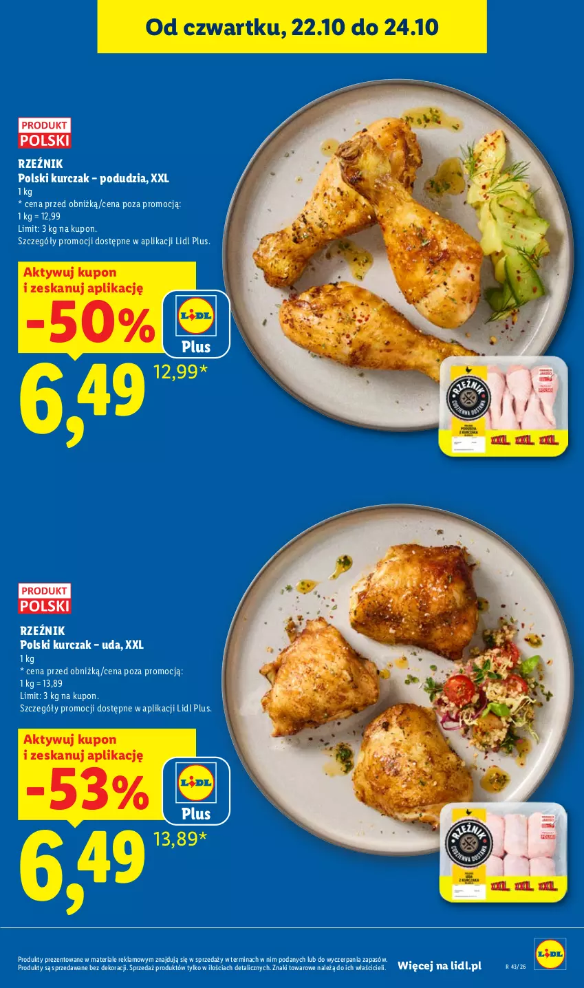 Gazetka promocyjna Lidl - Gazetka - ważna 22.10 do 24.10.2026 - strona 5 - produkty: Kurczak