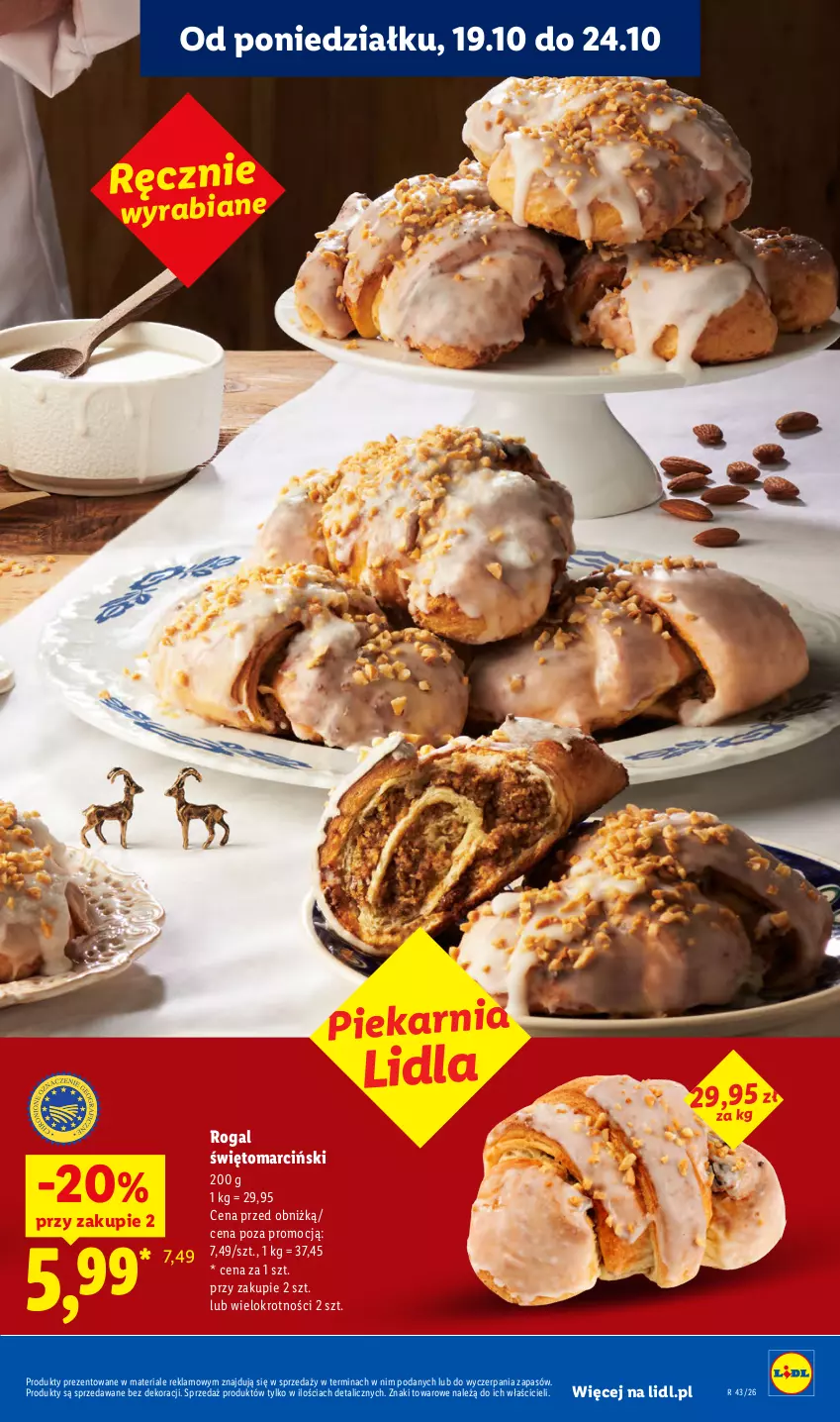 Gazetka promocyjna Lidl - Gazetka - ważna 22.10 do 24.10.2026 - strona 51 - produkty: Rogal