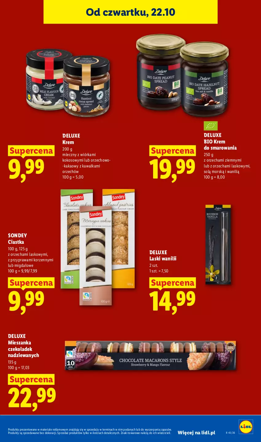 Gazetka promocyjna Lidl - Gazetka - ważna 22.10 do 24.10.2026 - strona 67 - produkty: Ciastka, Kakao, Kawa, Kokos