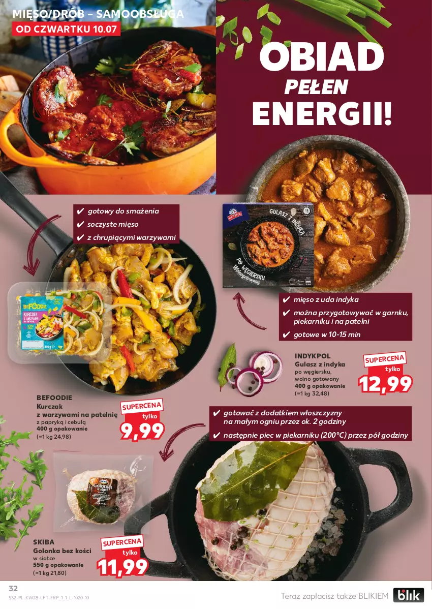 Gazetka promocyjna Kaufland - Gazetka tygodnia - ważna 10.07 do 16.07.2025 - strona 32 - produkty: Drób, Kurczak, Mięso, Piec, Piekarnik, Tera, Warzywa