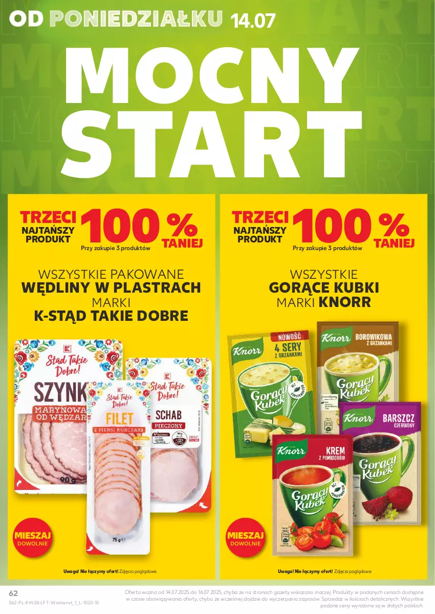 Gazetka promocyjna Kaufland - Gazetka tygodnia - ważna 10.07 do 16.07.2025 - strona 62 - produkty: Knorr, Waga