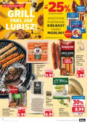 Gazetka promocyjna Kaufland - Gazetka tygodnia - Gazetka - ważna od 16.07 do 16.07.2025 - strona 34 - produkty: Sok, Sokołów, Tera, Kiełbaski białe, Morliny, Kaszanka, Waga, Grill, Kasza