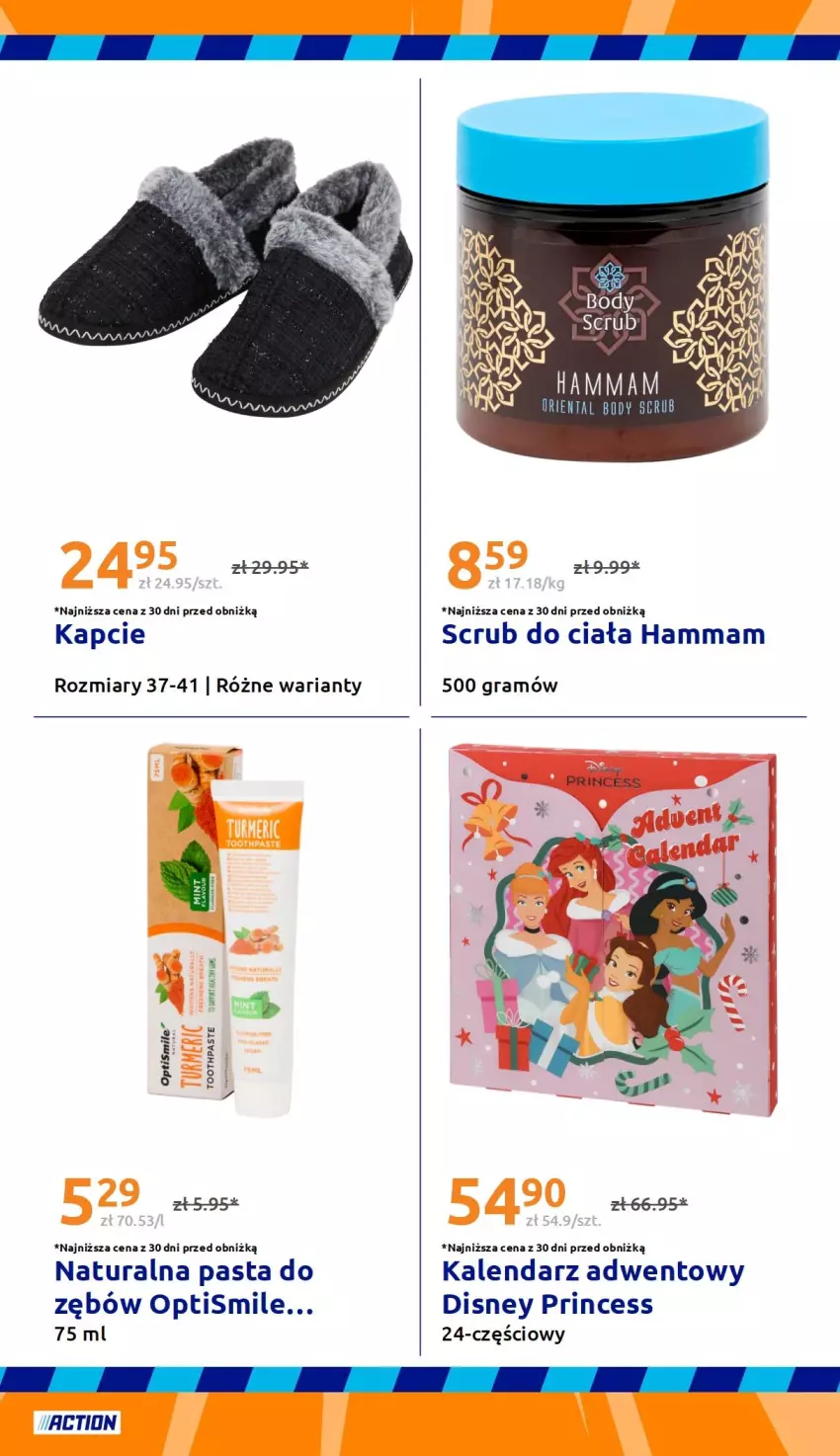 Gazetka promocyjna Action - Gazetka tydzień 39 2026 - ważna 23.09 do 29.09.2026 - strona 24 - produkty: Body, Disney, Gra, HP, Kalendarz, Kalendarz adwentowy, Kapcie