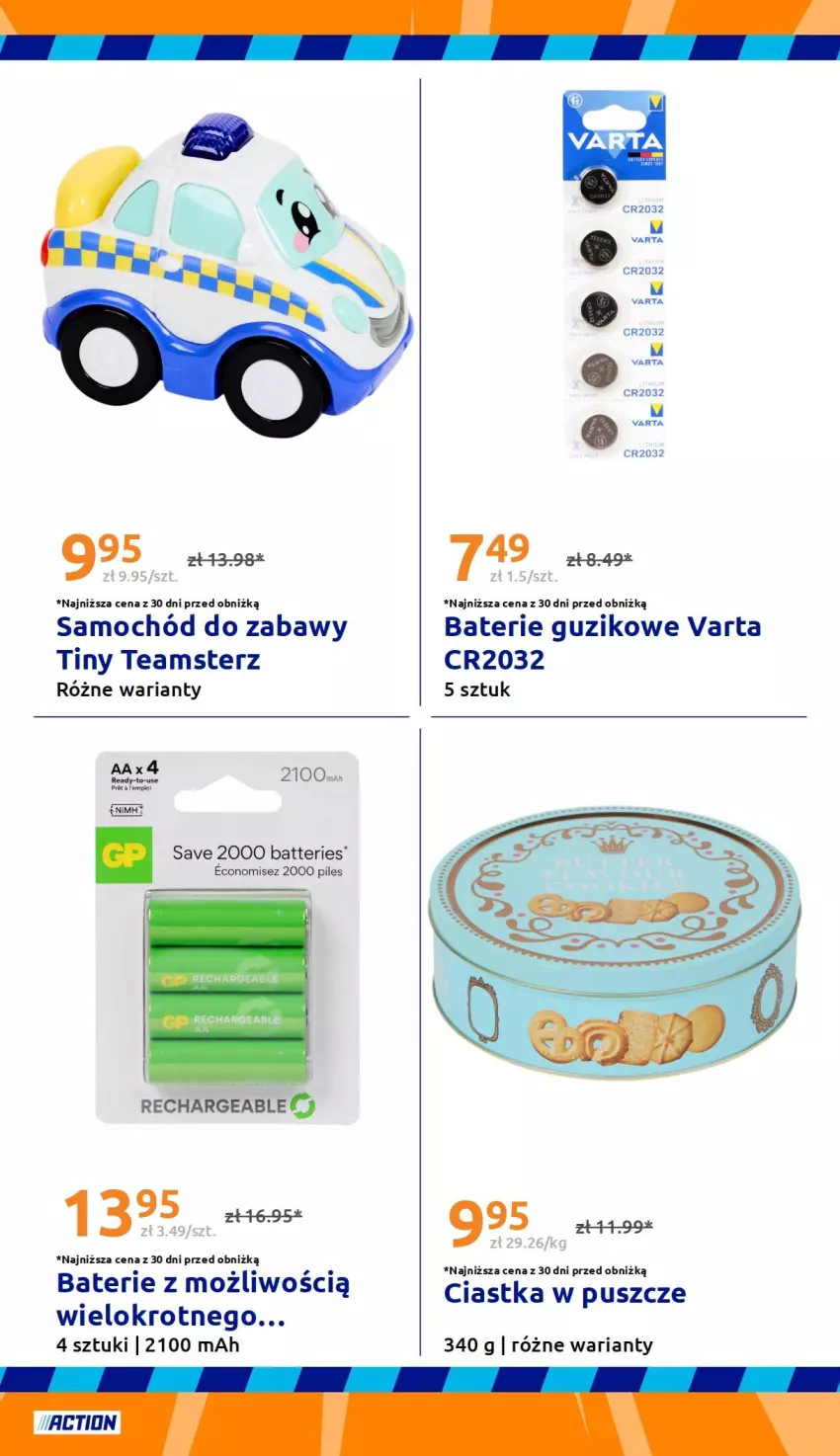 Gazetka promocyjna Action - Gazetka tydzień 39 2026 - ważna 23.09 do 29.09.2026 - strona 29 - produkty: Ciastka, Fa, Samochód, Varta