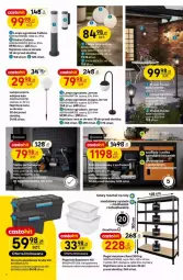 Gazetka promocyjna Castorama - Gazetka - ważna od 01.04 do 01.04.2025 - strona 21 - produkty: Pojemnik, Tran, Regał, Lampa, Regał metalowy, Fa