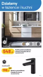 Gazetka promocyjna Castorama - Gazetka - ważna od 22.05 do 22.05.2022 - strona 27 - produkty: Bateria umywalkowa, Skrzydło drzwiowe, Szafka, Bateria, Drzwi