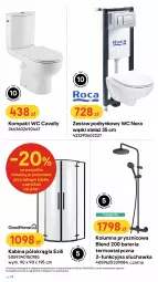 Gazetka promocyjna Castorama - Gazetka - ważna od 22.05 do 22.05.2022 - strona 28 - produkty: Kompakt WC, Ser, Rama, Zestaw podtynkowy WC, Kabina półokrągła, Termos, Korpusy, Bateria, Astor