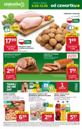 Gazetka promocyjna Stokrotka - Market - Gazetka - ważna od 12.02 do 12.02.2025 - strona 1 - produkty: Kurczak, Makaron, Sos, Filet z piersi kurczaka, Pasztet, Ziemniaki, Coca-Cola, Pizza, Fanta, Sprite, Napój, Olma, HP, Fa