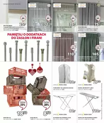 Gazetka promocyjna Jysk - Oferta tygodnia - Gazetka - ważna od 27.11 do 27.11.2022 - strona 18 - produkty: Ubrania, Ser, Deska do prasowania, Pokrowiec na ubrania, Kosz, Zasłona, Roleta, Firana, Suszarka, Pokrowiec, Drzwi, Mięta