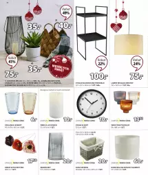 Gazetka promocyjna Jysk - Oferta tygodnia - Gazetka - ważna od 27.11 do 27.11.2022 - strona 19 - produkty: Latarnia, Stojak, Kosz, Wazon, Doniczka na rośliny, Zegar, Roślina sztuczna, Szklanka, Lampa, Lampa wisząca
