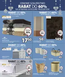 Gazetka promocyjna Jysk - Oferta tygodnia - Gazetka - ważna od 27.11 do 27.11.2022 - strona 23 - produkty: Pościel, Szal, Kosz, Pojemnik, Prześcieradło, Wełna, Ręcznik, Pojemnik do przechowywania, Komplet pościeli, Dywan