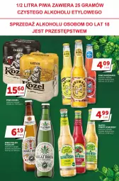 Gazetka promocyjna Groszek - Gazetka - ważna od 13.06 do 13.06.2023 - strona 28 - produkty: Piwa, Piwo, Gra, Somersby, Napój, Kozel, Fa