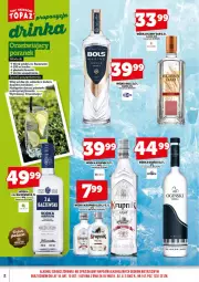 Gazetka promocyjna Topaz - Gazetka - Gazetka - ważna od 31.08 do 31.08.2025 - strona 4 - produkty: Bols, Plasterki, Tonik, Wódka, Krupnik, Ogiński, Lanki, Fa