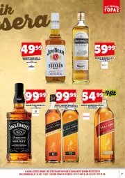Gazetka promocyjna Topaz - Gazetka - Gazetka - ważna od 31.08 do 31.08.2025 - strona 9 - produkty: Gin, Bourbon, Finish, Whiskey, Johnnie Walker, Lack, Whisky, Bushmills, Jim Beam