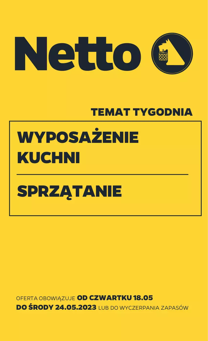 Gazetka promocyjna Netto - Akcesoria i dodatki - ważna 18.05 do 24.05.2023 - strona 1 - produkty: Sprzątanie