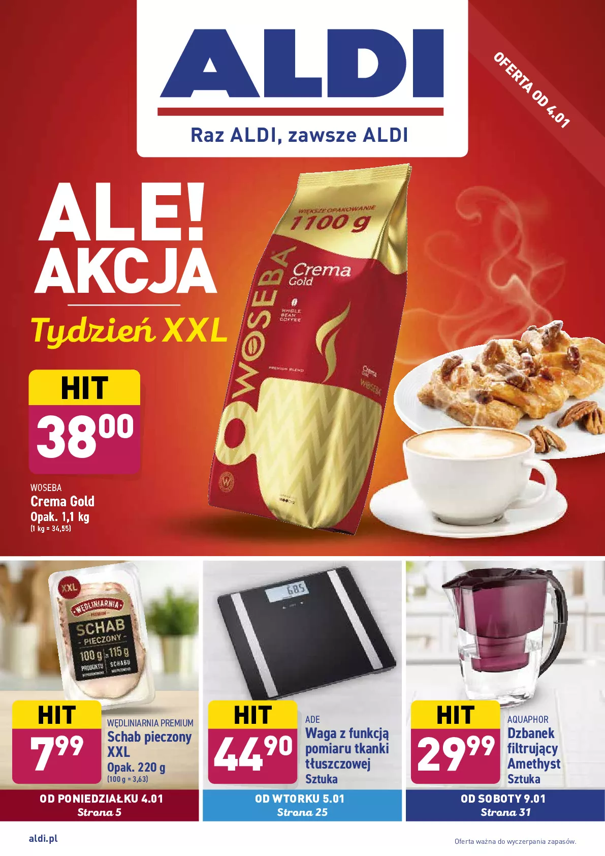 Gazetka promocyjna Aldi - Okazje tygodnia - ważna 04.01 do 09.01.2021 - strona 1