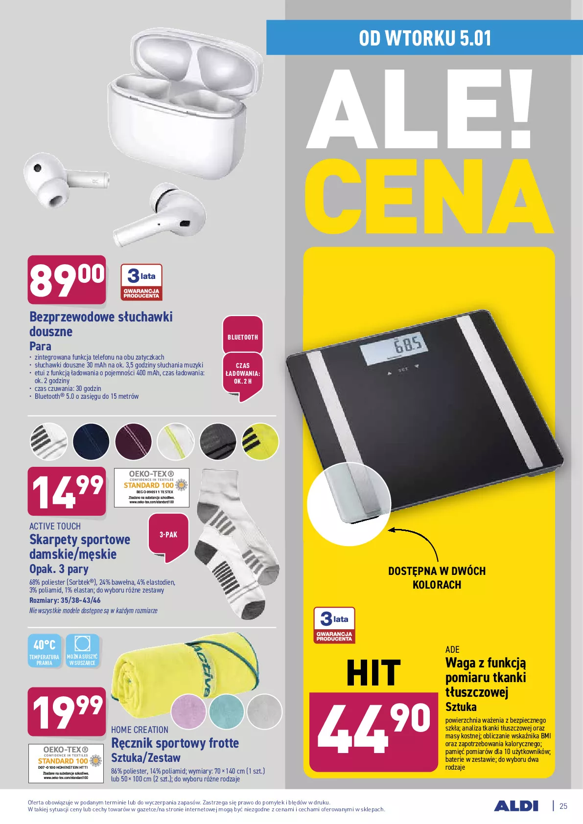 Gazetka promocyjna Aldi - Okazje tygodnia - ważna 04.01 do 09.01.2021 - strona 25