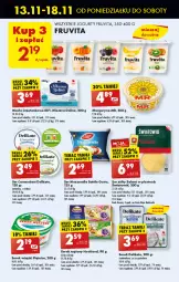 Gazetka promocyjna Biedronka - Od poniedzialku - Gazetka - ważna od 18.11 do 18.11.2023 - strona 39 - produkty: Mozzarella, Serek wiejski, Top, Ser, Salami, Piątnica, Jogurt, Tera, Serek, Margaryna, Camembert, Hochland, Owoce, Masło