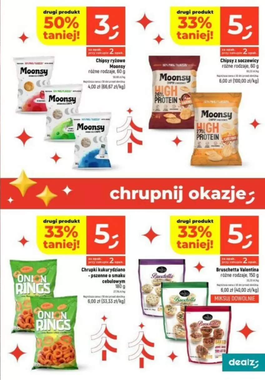 Gazetka promocyjna Dealz - ważna 07.11 do 13.11.2024 - strona 10 - produkty: Chipsy, Chrupki, Ryż