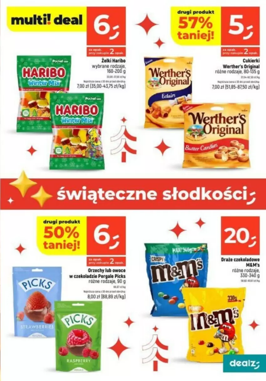 Gazetka promocyjna Dealz - ważna 07.11 do 13.11.2024 - strona 6 - produkty: Cukier, Cukierki, Gin, Haribo, Owoce