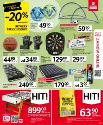 Gazetka promocyjna Selgros - Oferta przemysłowa - Gazetka - ważna od 29.03 do 29.03.2023 - strona 31 - produkty: Top, Por, Noż, Wilson, Vita-Min, Dart elektroniczny, Kosz, Materac, Tera, Pompka, Rękawice, Rower, Sport, Czekolada, Piłka nożna, Baton, Poduszka, Piłkarzyki, Suplement diety