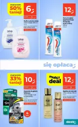 Gazetka promocyjna Dealz - Gazetka - ważna od 07.05 do 07.05.2025 - strona 27 - produkty: Mydło w płynie, Pasta do zębów, Szynka, Maszynka, Mydło, Maszynka do golenia, Luksja, Fa