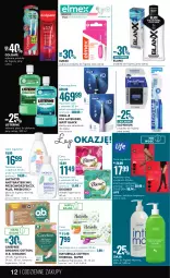 Gazetka promocyjna Super Pharm - Gazetka - Gazetka - ważna od 26.11 do 26.11.2023 - strona 12 - produkty: Naturell, Top, BIC, Listerine, Lactacyd, Elgydium, Rajstopy, Discreet, Tampony, Lack, Ziaja, Podpaski, Carefree, Elmex, Colgate, Wkładki, O.B., Naturella, LG