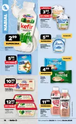 Gazetka promocyjna Netto - Od Czwartku - Gazetka - ważna od 30.04 do 30.04.2025 - strona 16 - produkty: Mozzarella, Serek puszysty, Sok, Ser, Gin, Gry, Twaróg, Piątnica, Zott, Optima Cardio, Serek, Optima, Czekolada, Masło, Kefir, Almette