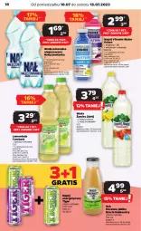 Gazetka promocyjna Netto - Artykuły spożywcze - Gazetka - ważna od 15.07 do 15.07.2023 - strona 18 - produkty: Nałęczowianka, Sok, Gra, Napój energetyczny, Lemoniada, Truskawki, Cytryny, Tiger, Tymbark, Limonka, Oshee, Woda mineralna, Woda, Napój, Magnez