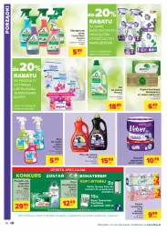 Gazetka promocyjna Carrefour - Gazetka Carrefour - Gazetka - ważna od 30.04 do 30.04.2021 - strona 16 - produkty: Płyn do prania, Frosch, Rum, Por, Papier, Papier toaletowy, Velvet, Woolite, Płyn do płukania, Ręcznik, Foxy, Płyn do mycia, Sidolux, Ariel, Kapsułki do prania, Lenor