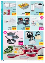 Gazetka promocyjna Carrefour - Gazetka Carrefour - Gazetka - ważna od 30.04 do 30.04.2021 - strona 26 - produkty: Piec, Por, Dzbanek, Durszlak, Zaparzacz, Garnek, Czajnik, Podgrzewacze, Zaparzacz do kawy, Pojemnik, Pojemnik na ciasto, Blacha do pieczenia, Naczynie żaroodporne, Patelnia, Fa