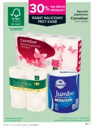Gazetka promocyjna Carrefour - Gazetka Carrefour - Gazetka - ważna od 30.04 do 30.04.2021 - strona 9 - produkty: Papier, Ręcznik, Ręczniki papierowe