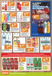 Gazetka promocyjna Gama - Gazetka Gama - Gazetka - ważna od 24.06 do 24.06.2025 - strona 10 - produkty: Piwa, Piwo, Piec, Nałęczowianka, Sok, Gra, 7up, Mirinda, Heineken, Warka, Pepsi, Oranżada, Hellena, Napój izotoniczny, Woda, Napój, Hortex
