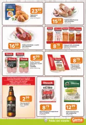 Gazetka promocyjna Gama - Gazetka Gama - Gazetka - ważna od 24.06 do 24.06.2025 - strona 3 - produkty: Piwa, Piwo, Piec, Sok, Gry, Gra, Kęski piwne, Sokołów, Morliny, Kaszanka, Kiełbasa biała, Kasza, Kiełbasa, Olewnik