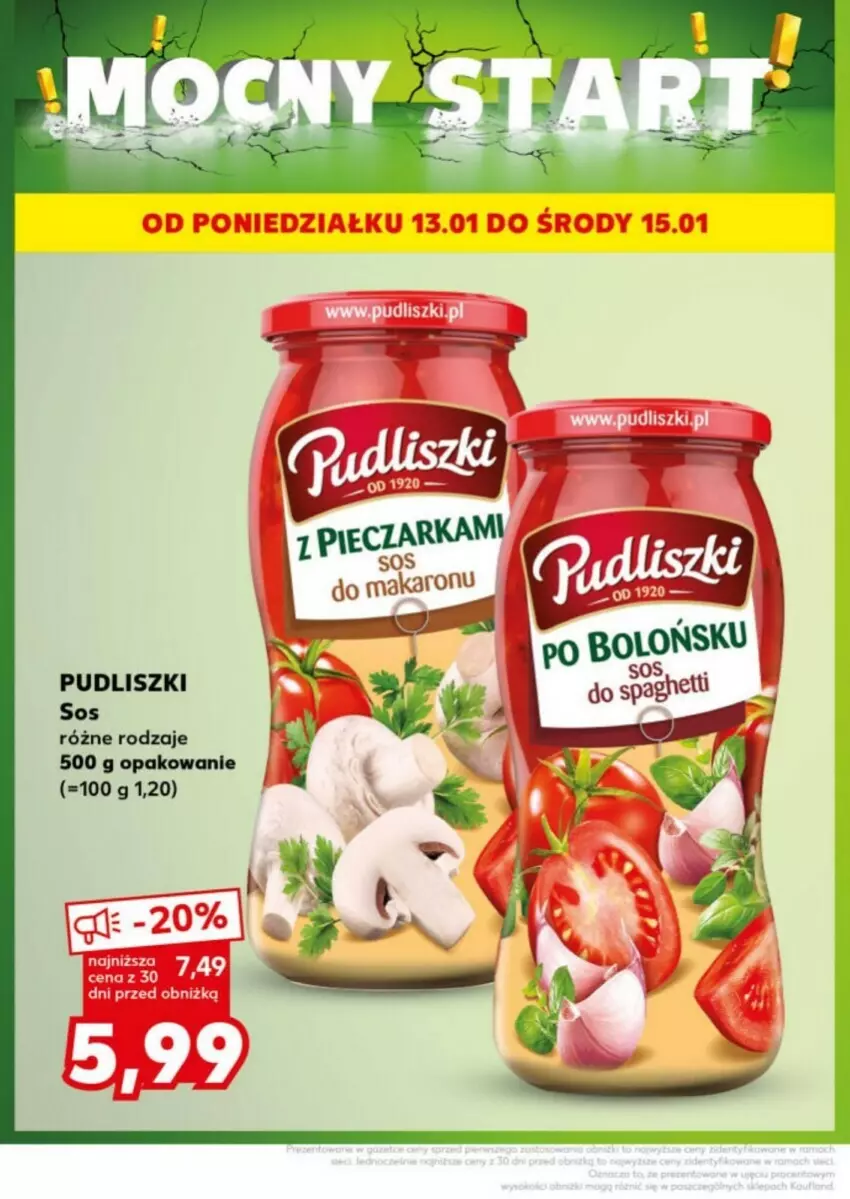 Gazetka promocyjna Kaufland - ważna 13.01 do 15.01.2025 - strona 12 - produkty: Pudliszki, Sos