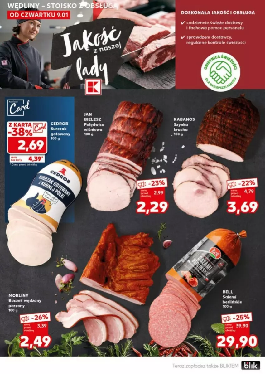 Gazetka promocyjna Kaufland - ważna 13.01 do 15.01.2025 - strona 13 - produkty: Bell, Fa, Morliny