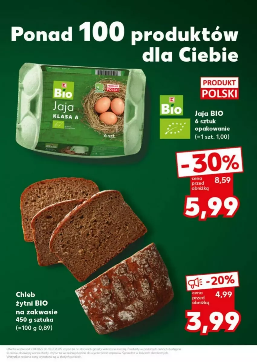 Gazetka promocyjna Kaufland - ważna 13.01 do 15.01.2025 - strona 16 - produkty: Jaja