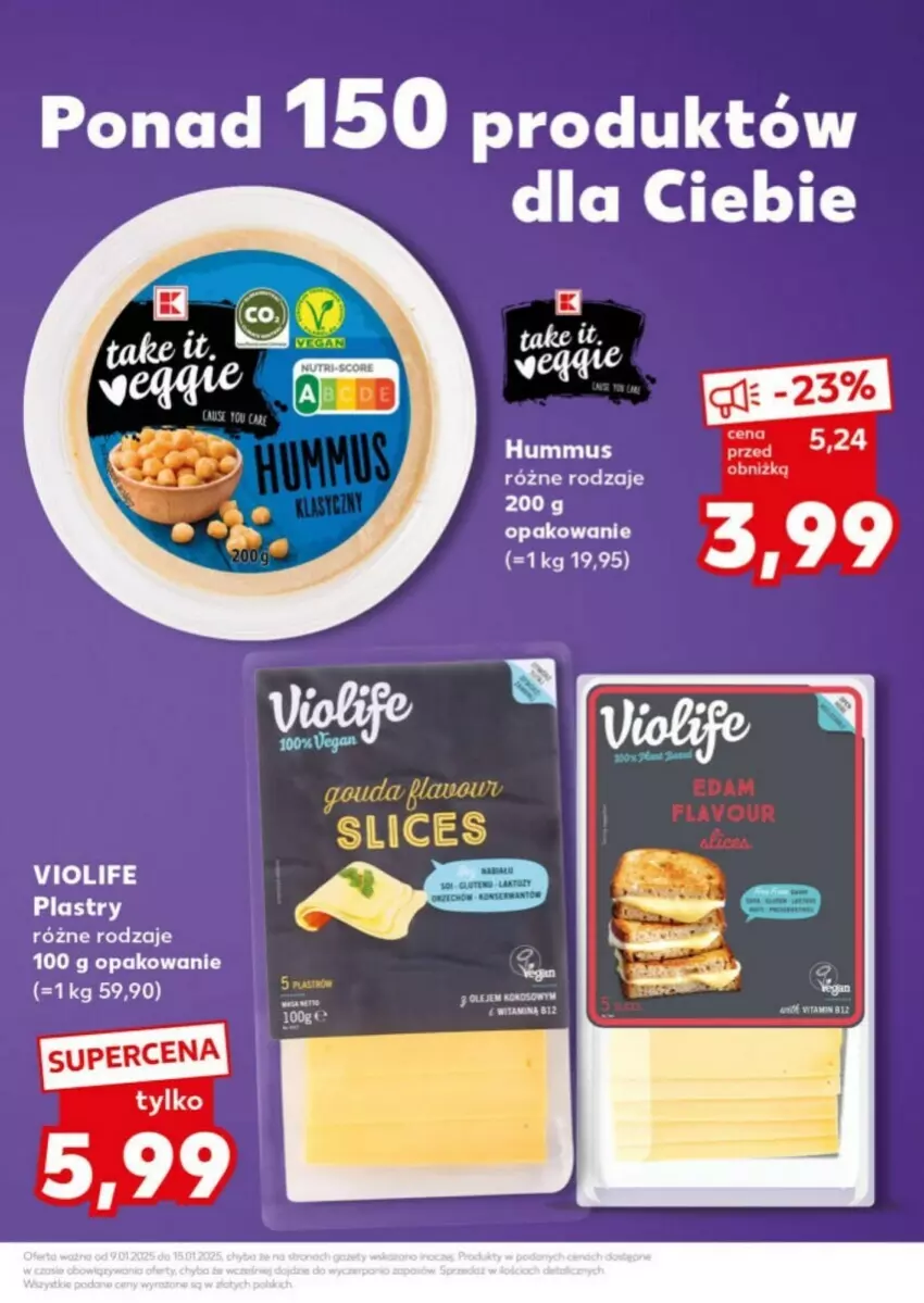 Gazetka promocyjna Kaufland - ważna 13.01 do 15.01.2025 - strona 18 - produkty: Hummus, Mus