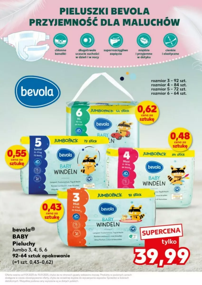 Gazetka promocyjna Kaufland - ważna 13.01 do 15.01.2025 - strona 22 - produkty: Pieluchy
