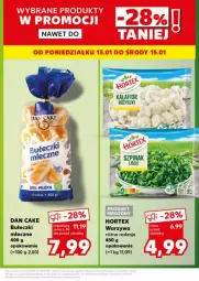 Gazetka promocyjna Kaufland - Gazetka - ważna od 15.01 do 15.01.2025 - strona 23 - produkty: Warzywa, Bułeczki, Dan Cake, Bułeczki mleczne, Hortex