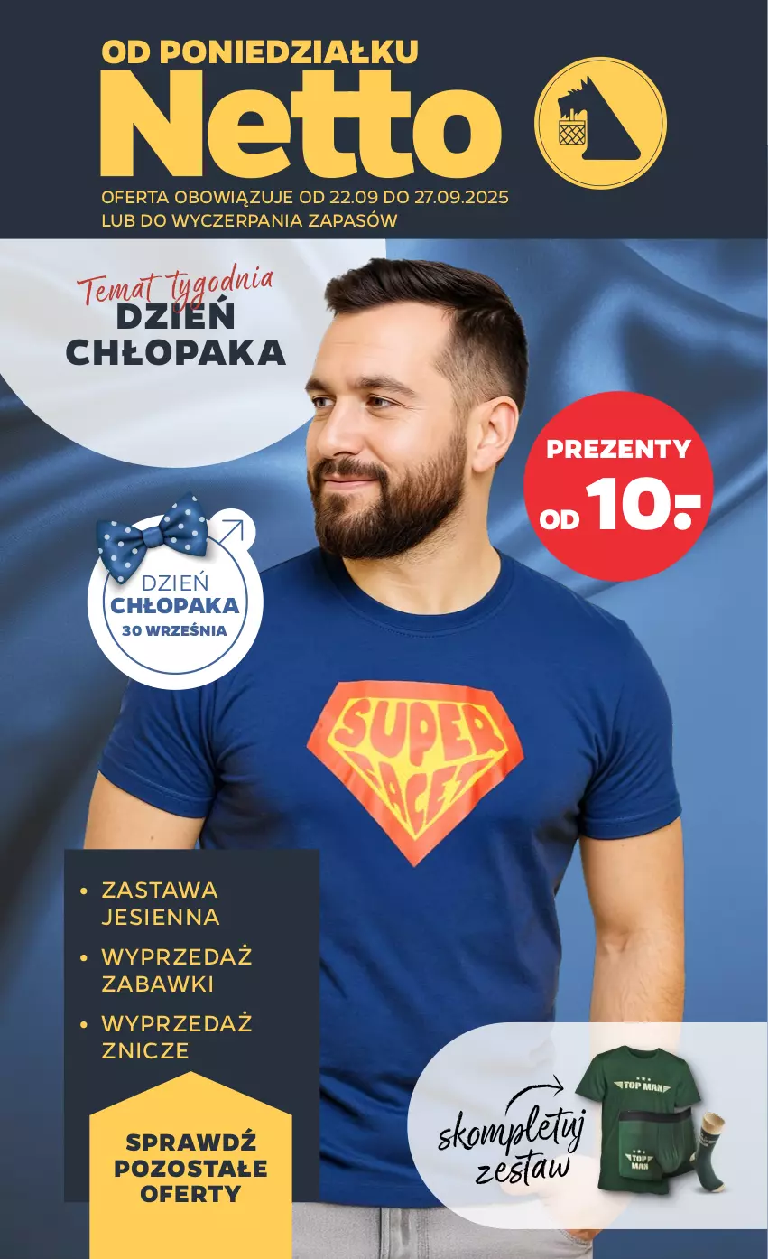 Gazetka promocyjna Netto - Od Poniedziałku Przemysłowa - ważna 22.09 do 27.09.2025 - strona 1 - produkty: Znicz