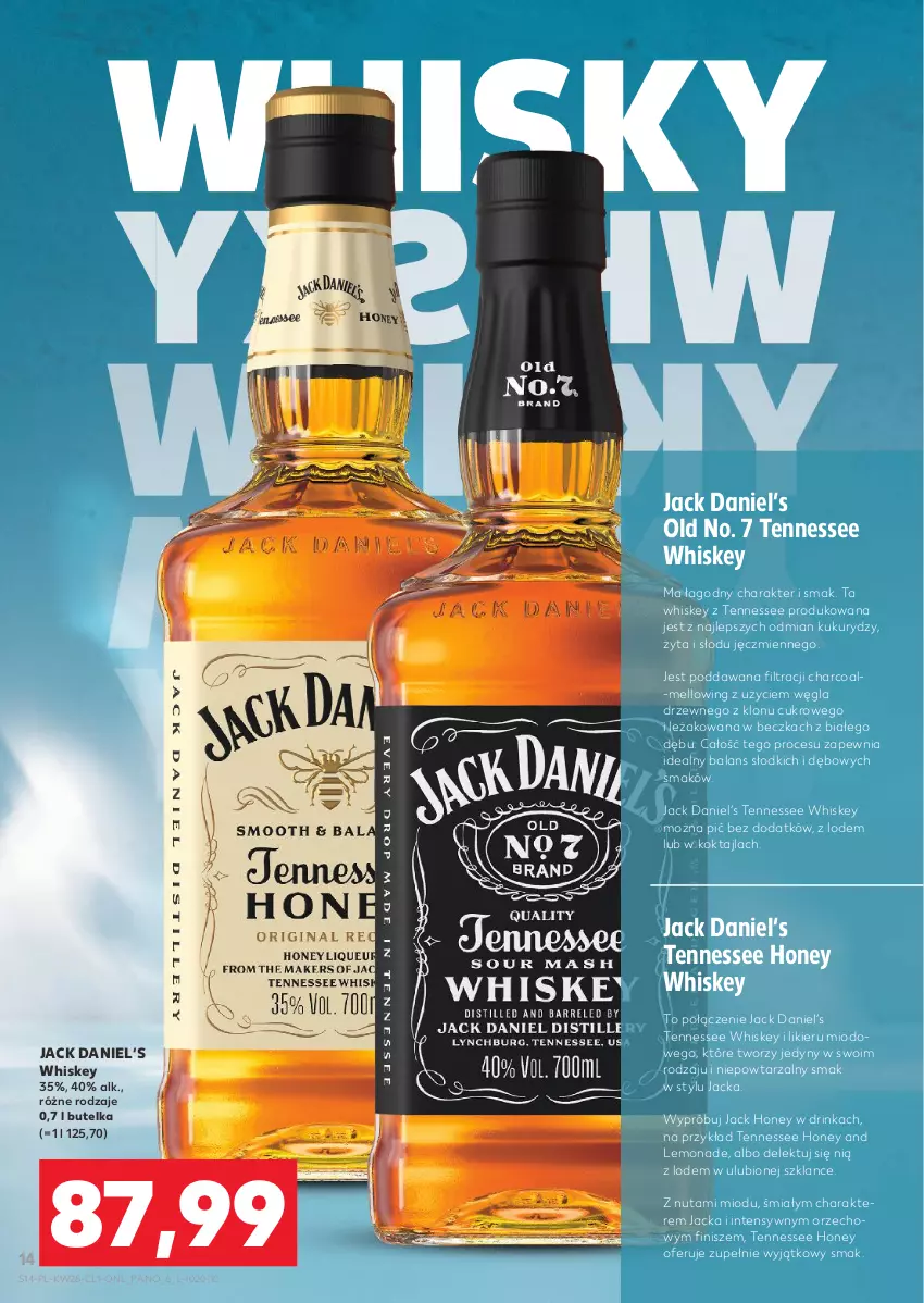 Gazetka promocyjna Kaufland - Barek Kauflandu - ważna 10.07 do 23.07.2025 - strona 14 - produkty: Inka, Likier, Whiskey, Whisky