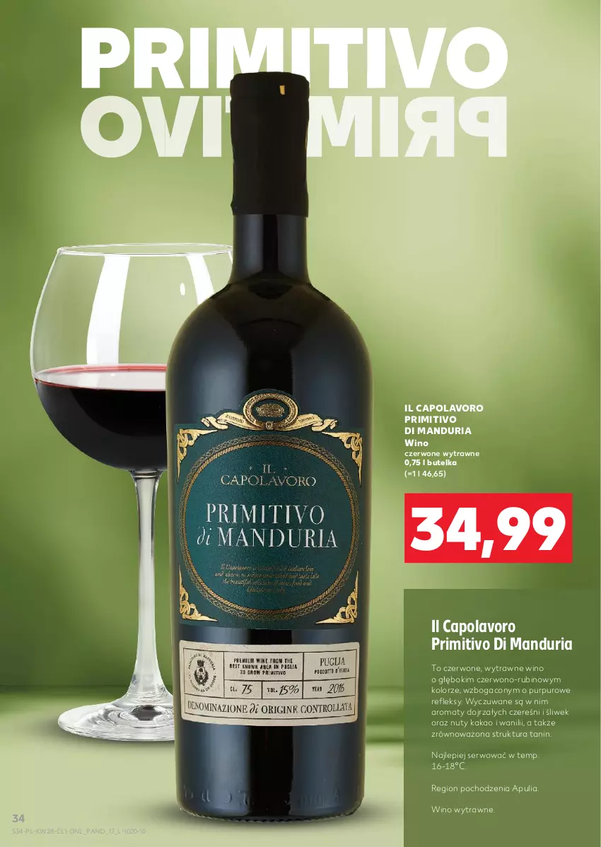 Gazetka promocyjna Kaufland - Barek Kauflandu - ważna 10.07 do 23.07.2025 - strona 34 - produkty: Kakao, Nuty, Pur, Rubin, Ser, Wino, Wino czerwone