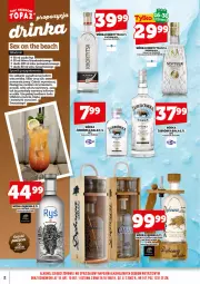 Gazetka promocyjna Topaz - Gazetka - Gazetka - ważna od 30.06 do 30.06.2025 - strona 4 - produkty: Sok pomarańczowy, Sok, Rum, Wódka, Wino, Lanki, Likier