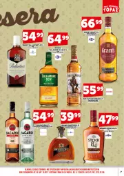 Gazetka promocyjna Topaz - Gazetka - Gazetka - ważna od 30.06 do 30.06.2025 - strona 9 - produkty: Rum, Gra, Captain Morgan, Whiskey, Bacardi, Whisky, Ballantine's, Brandy, Grant's