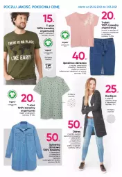 Gazetka promocyjna Pepco - Nowa jakość miękkości - Gazetka - ważna od 03.03 do 03.03.2021 - strona 10 - produkty: Spódnica, Sok, Koc, Kardigan, T-shirt, Dżinsy, Sukienka