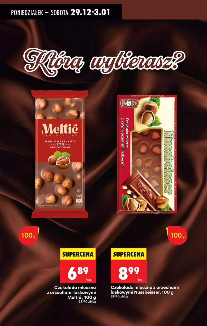 Gazetka promocyjna Biedronka - Od Wtorku - ważna 29.12.2026 do 02.01.2027 - strona 60 - produkty: Czekolada, Czekolada mleczna, Ser
