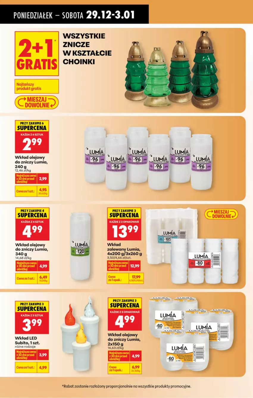 Gazetka promocyjna Biedronka - Od Wtorku - ważna 29.12.2026 do 02.01.2027 - strona 76 - produkty: Gra, LG, Olej, Por, Wkład olejowy, Znicz