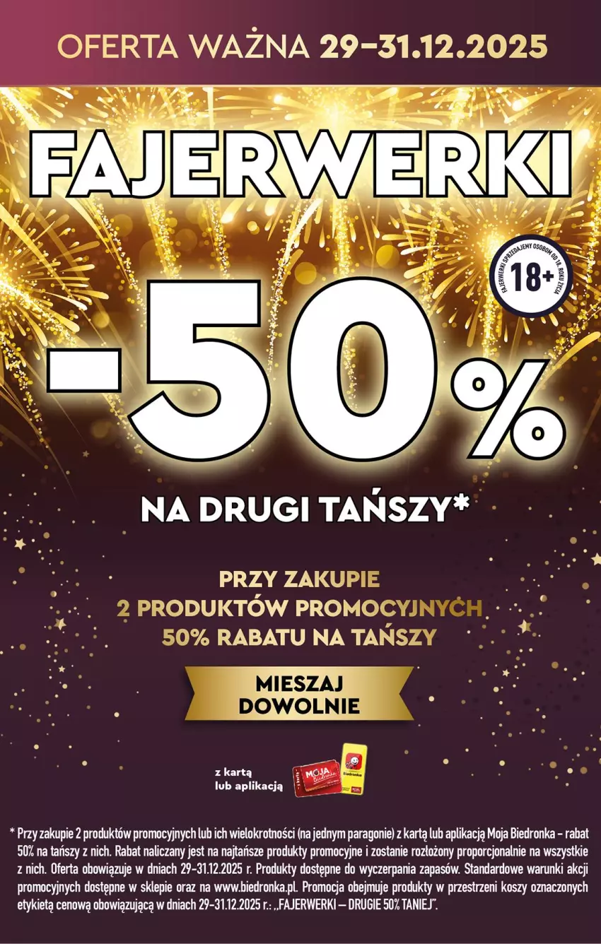 Gazetka promocyjna Biedronka - Od Wtorku - ważna 29.12.2026 do 02.01.2027 - strona 85 - produkty: Fa, Kosz, Por